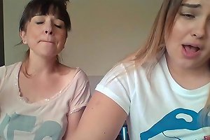 Mom And Daughter On Cam